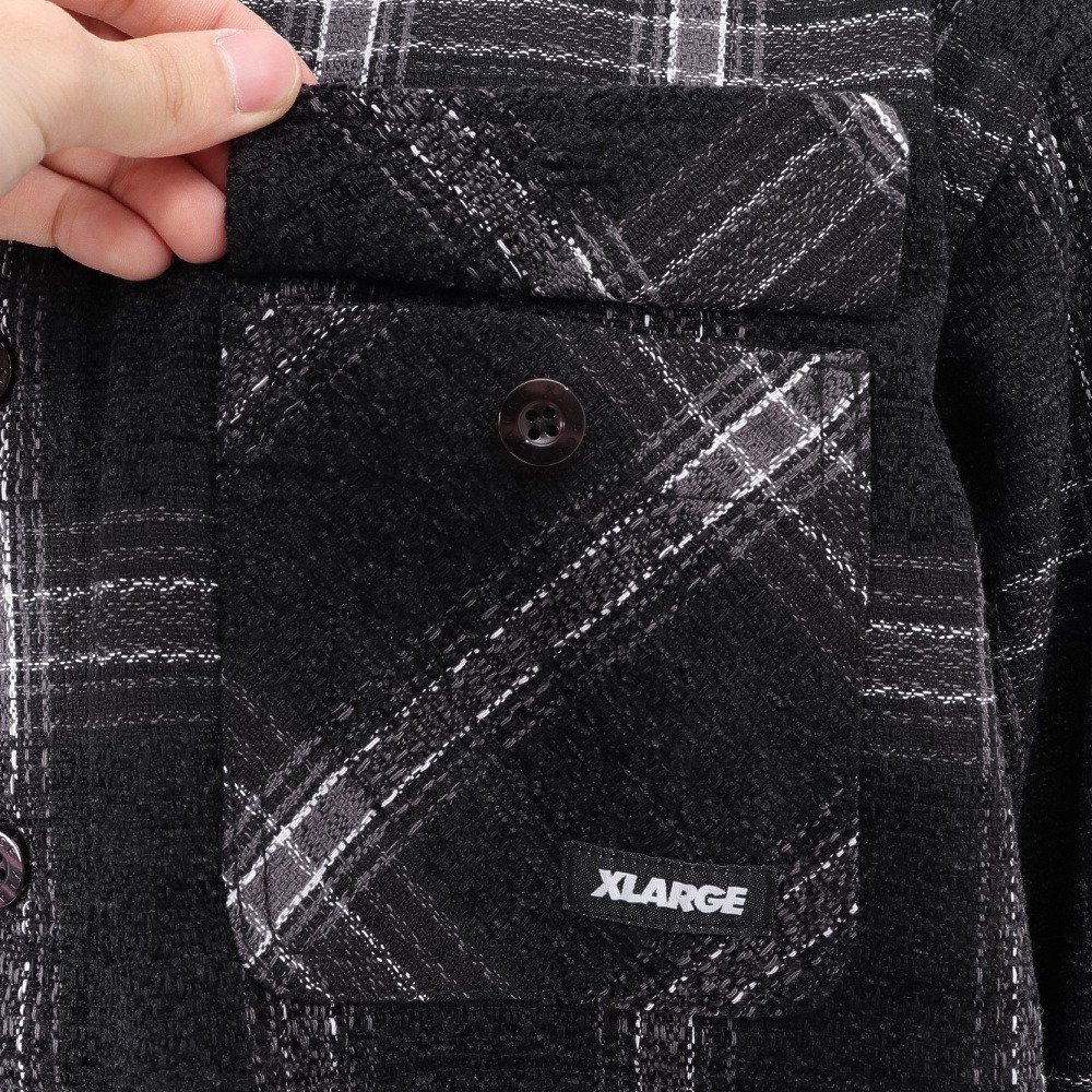 エクストララージ（XLARGE）（メンズ）URBAN PLAID 長袖シャツ