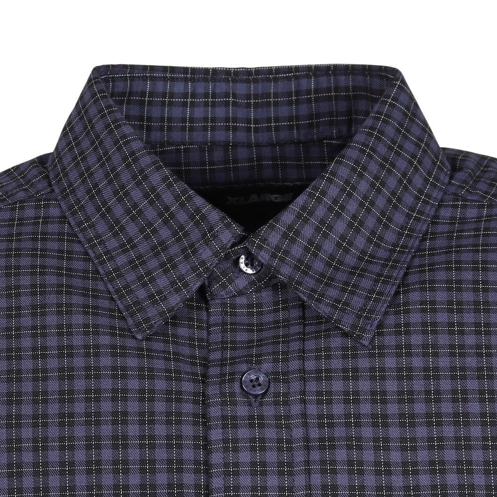 エクストララージ（XLARGE）（メンズ）PLAID 長袖シャツ 101261014001