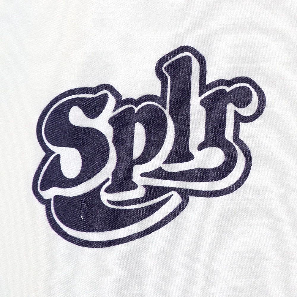 SPLR（SPLR）（メンズ）Allover ロゴ オープン カラー 半袖シャツ 2412-18115-00105
