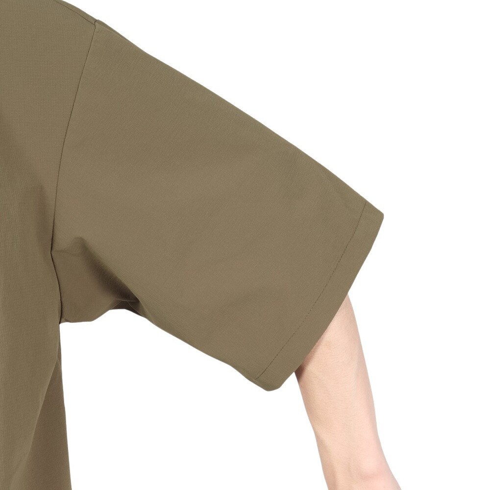 ラッセル（RUSSELL）（メンズ）CORDURA ノーカラーシャツ RBM22S0006 KHK