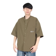 ラッセル(RUSSELL)(メンズ)CORDURA ノーカラーシャツ RBM22S0006 KHK