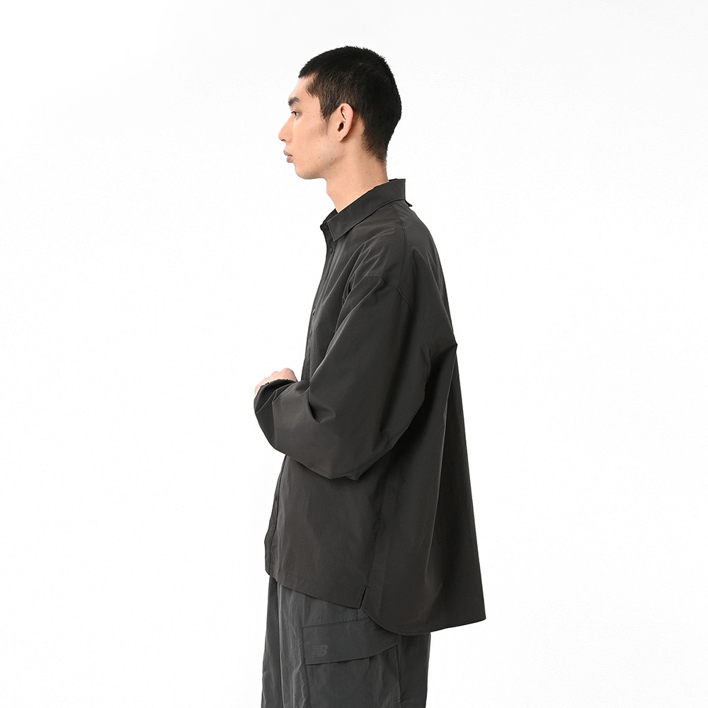 ニューバランス（new balance）（メンズ）長袖シャツ AMT55076BLK