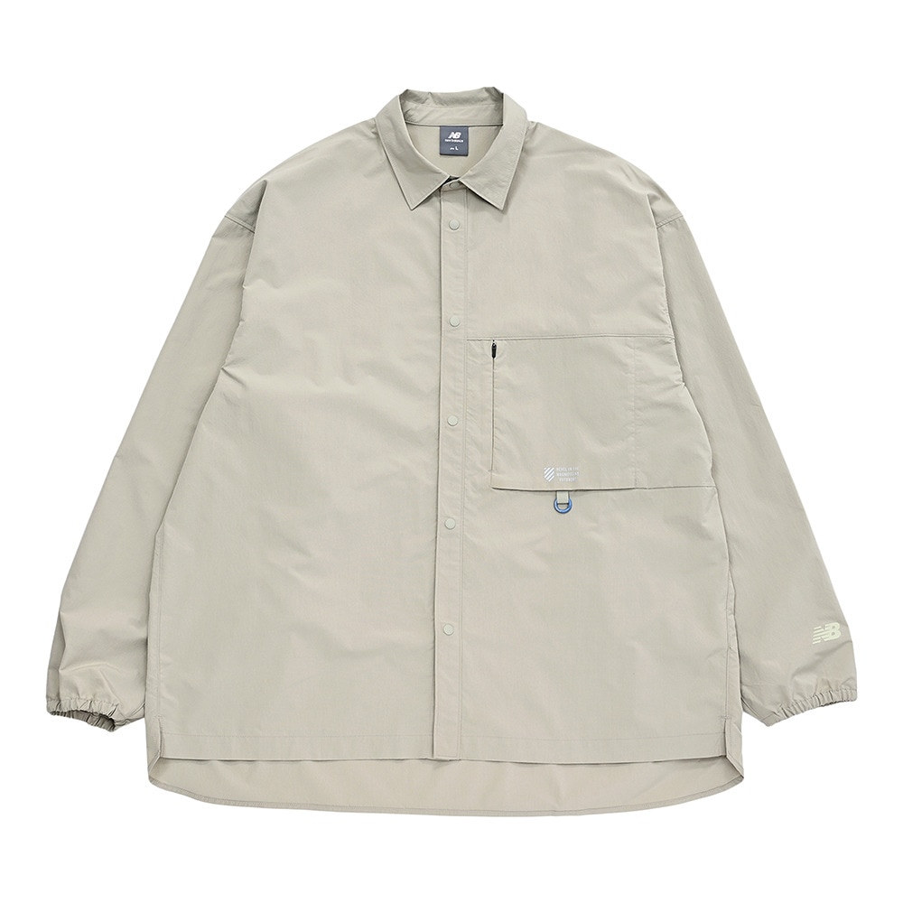 ニューバランス（new balance）（メンズ）長袖シャツ AMT55076OVN