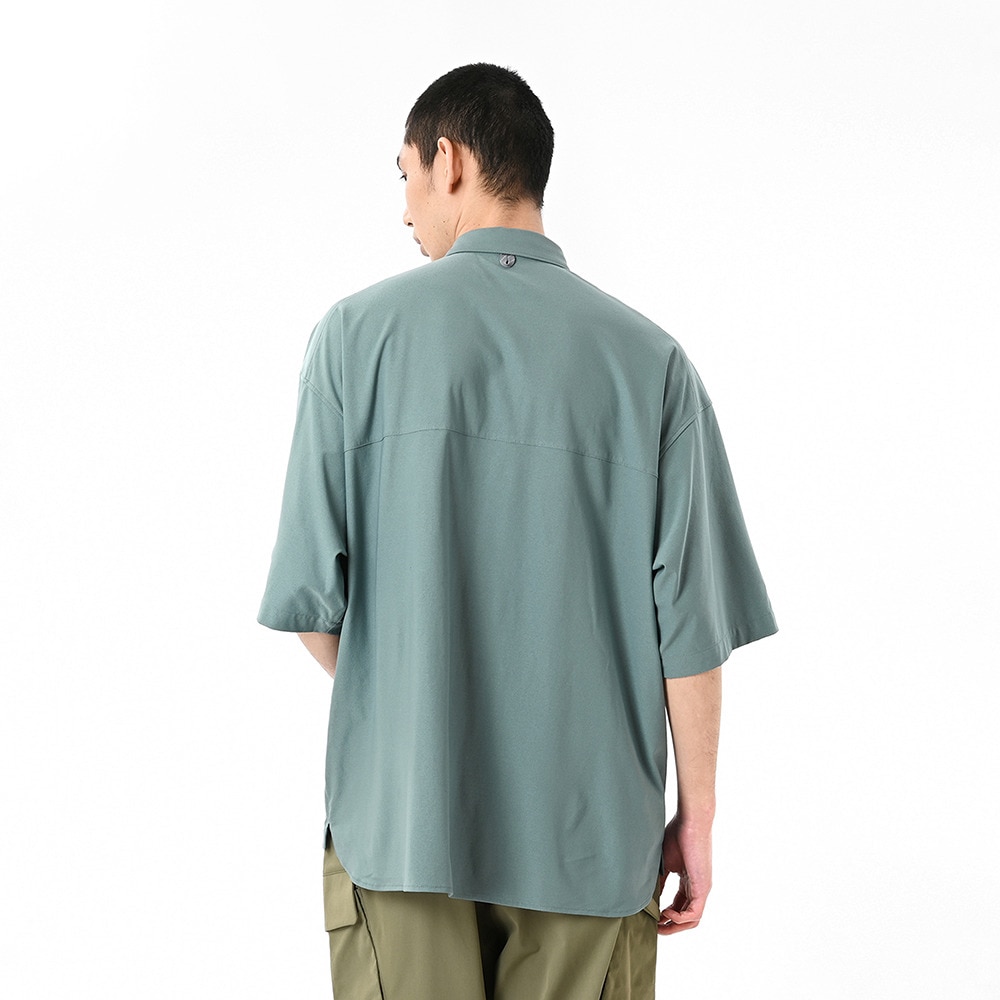 ニューバランス（new balance）（メンズ）オーバーサイズ 半袖シャツ AMT55084DKJ
