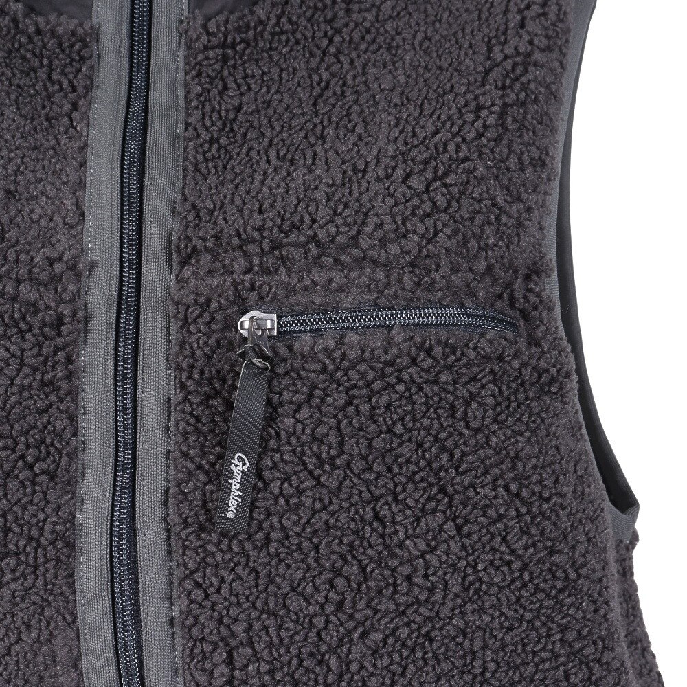 ジムフレックス（GYMPHLEX）（レディース）ボア ショートベスト GY