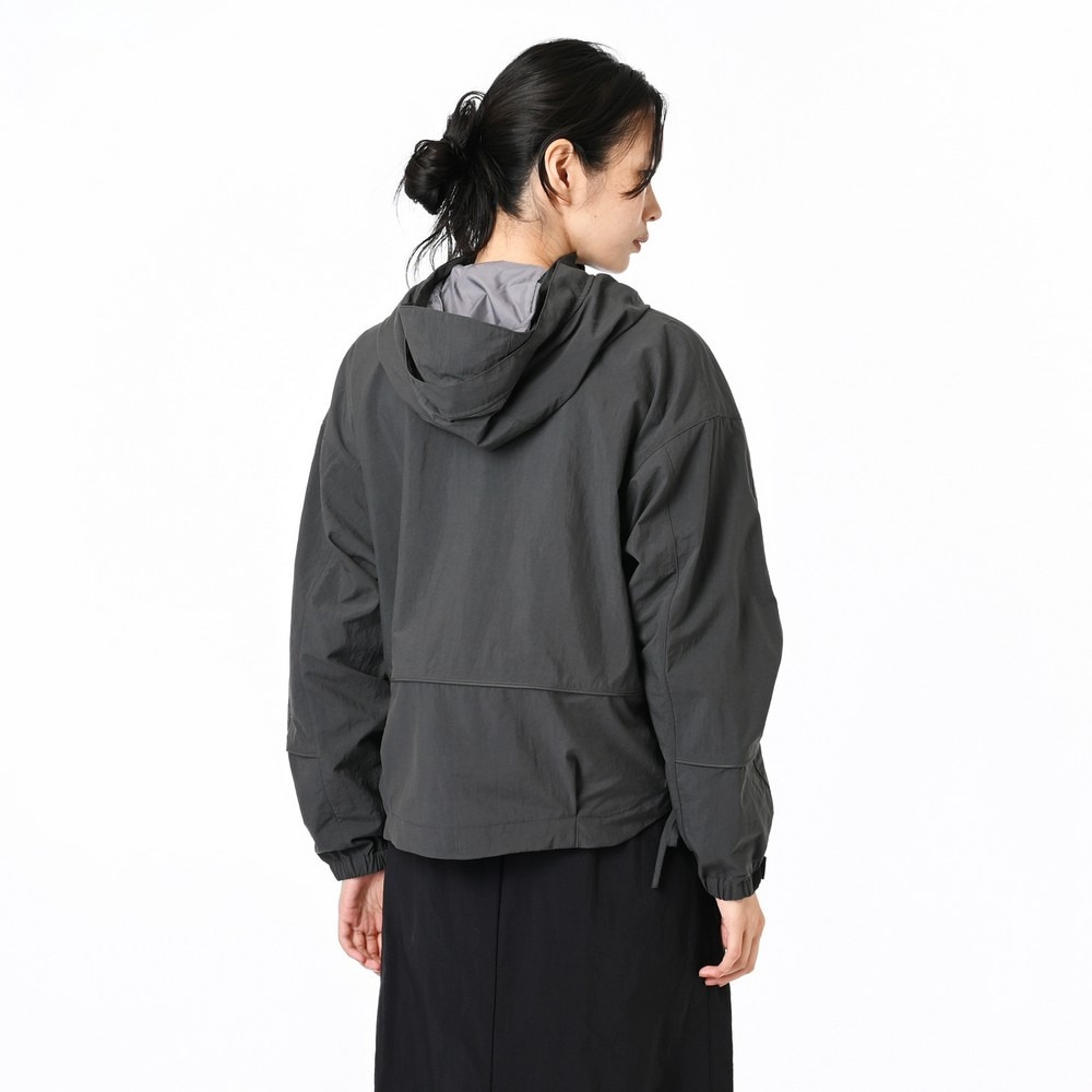 ニューバランス（new balance）（レディース）ODフーデットタスランジャケット AWJ55652BLK