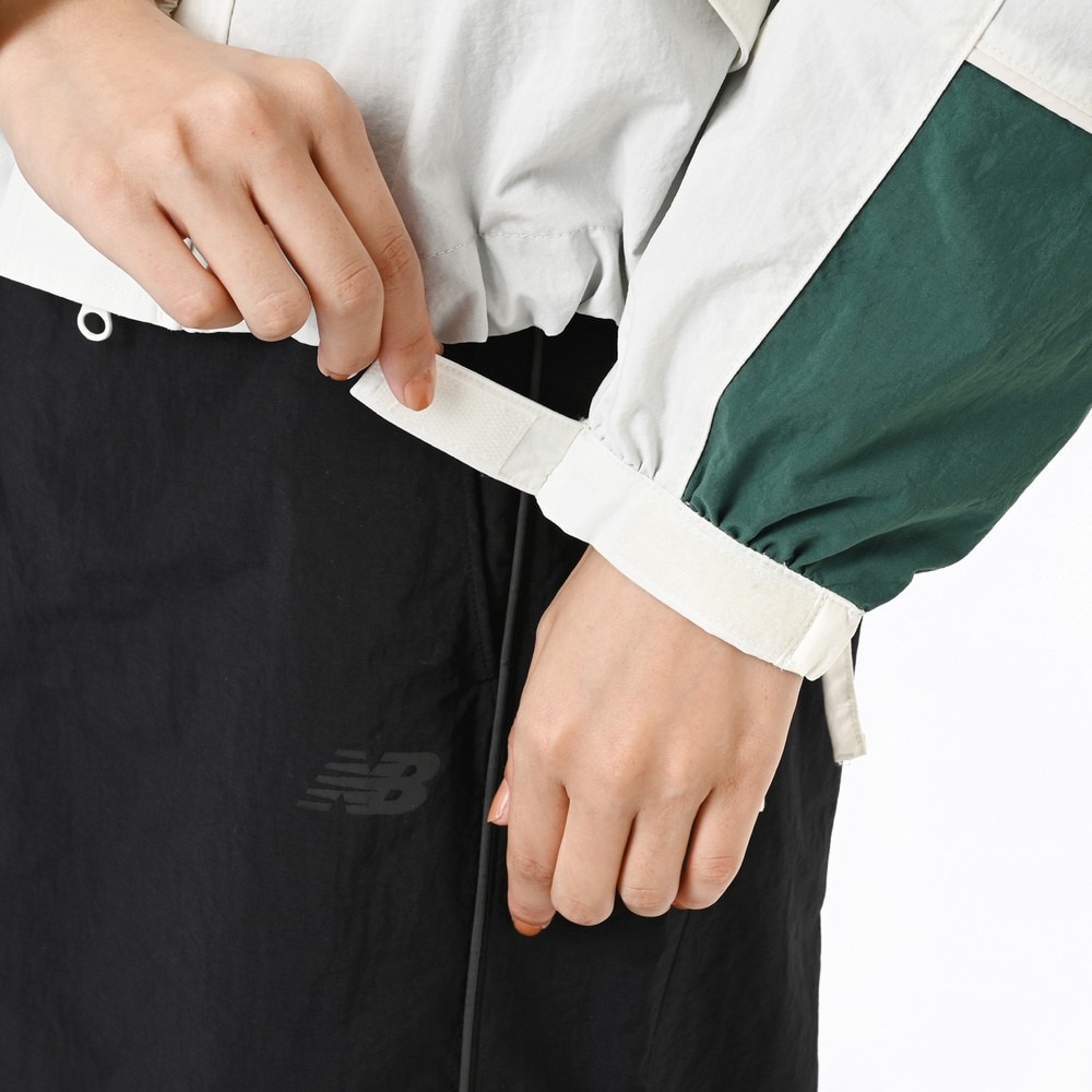 ニューバランス（new balance）（レディース）ODフーデットタスランジャケット AWJ55652SST