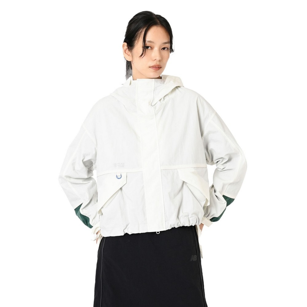 ニューバランス（new balance）（レディース）ODフーデットタスランジャケット AWJ55652SST