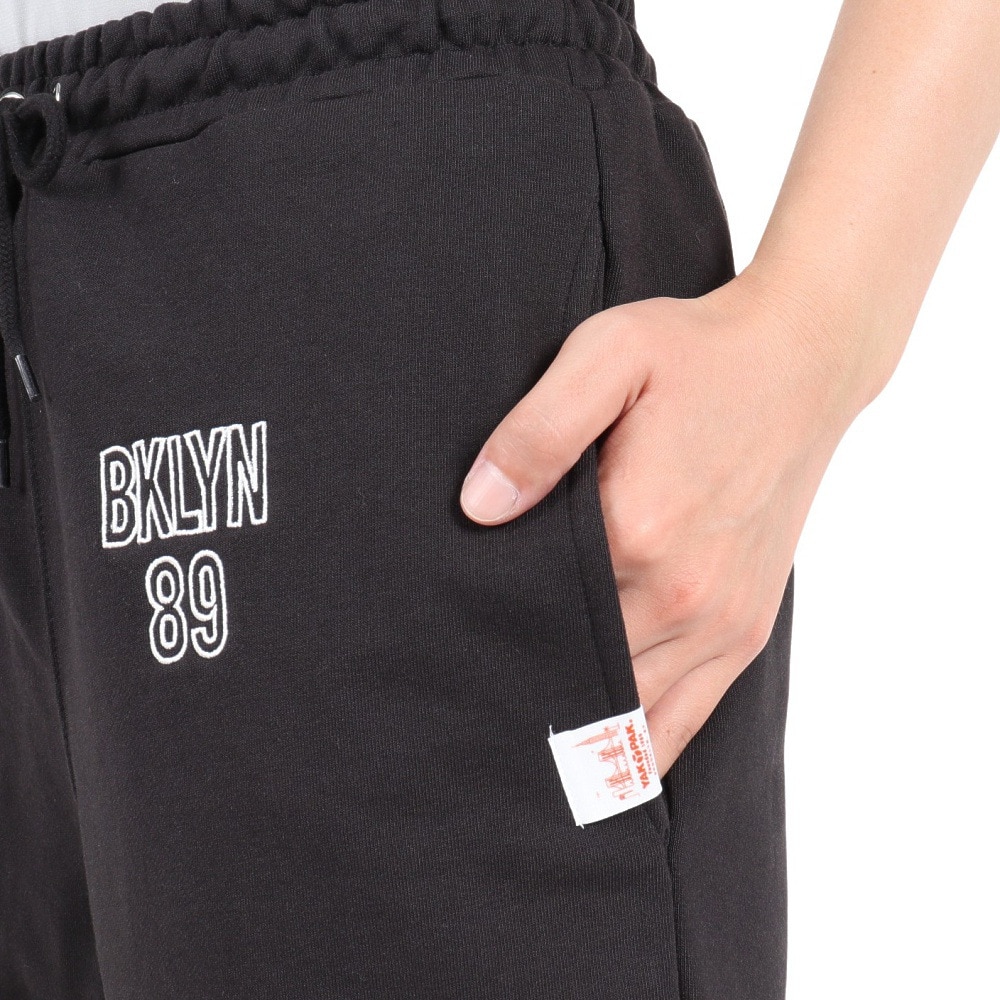 ヤックパック（YAK PAK）（レディース）BKLN 刺繍スエットパンツ L3710004-01 BLK