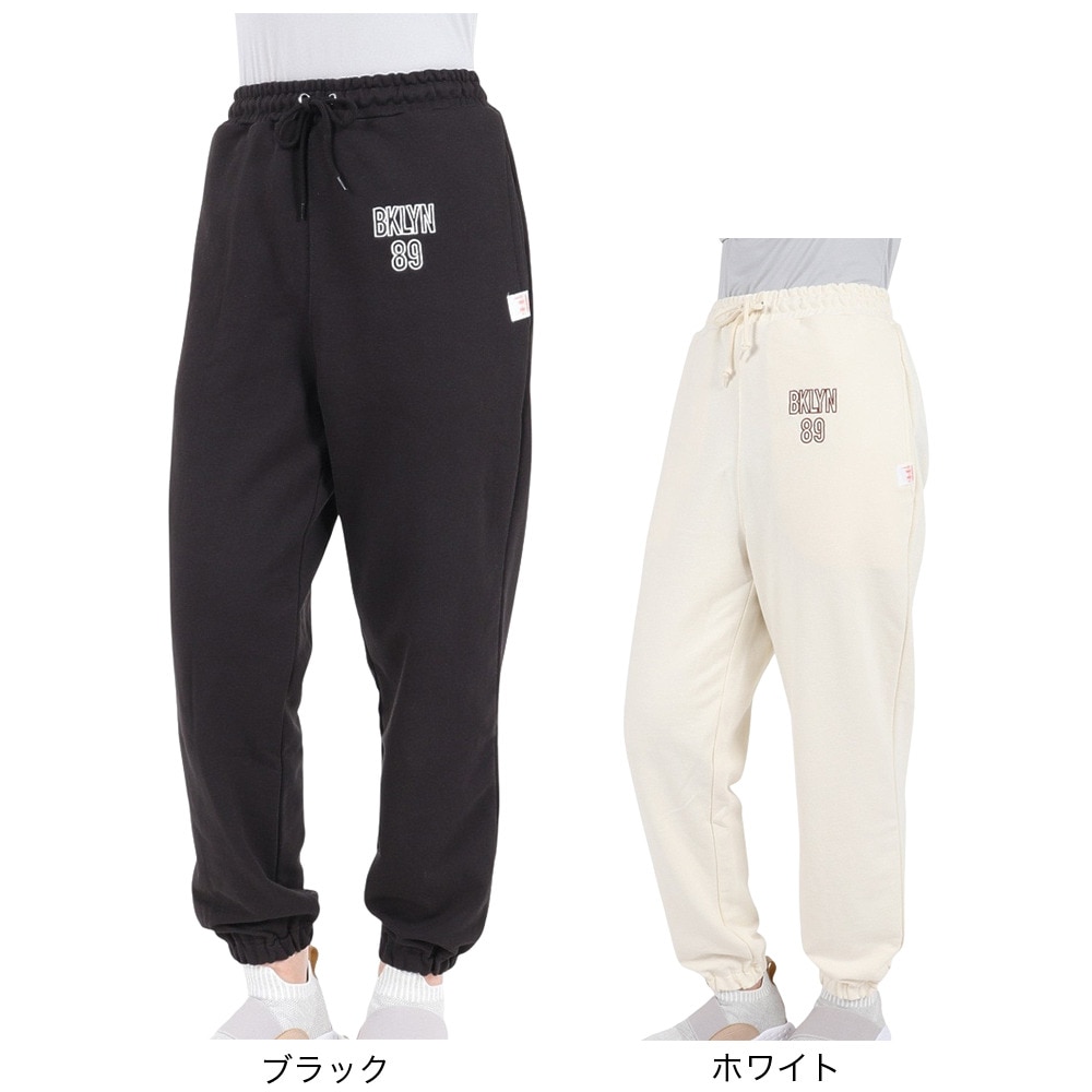 ヤックパック（YAK PAK）（レディース）BKLN 刺繍スエットパンツ L3710004-01 BLK