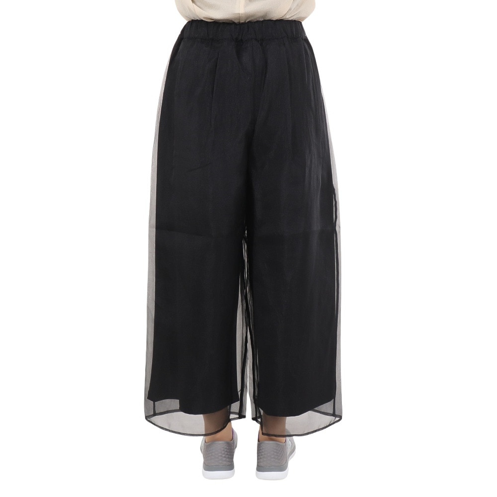 フレッドペリー（FRED PERRY）（レディース）Sheer Overlay Trousers T7105-102 24SS
