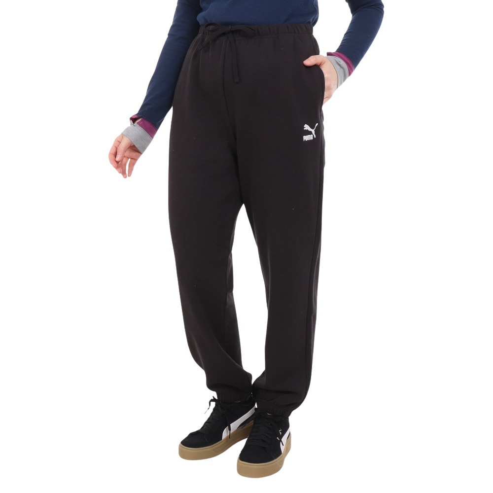 プーマ（PUMA）（レディース）BETTER CLASSICS スウェットパンツ 626125 01 BLK