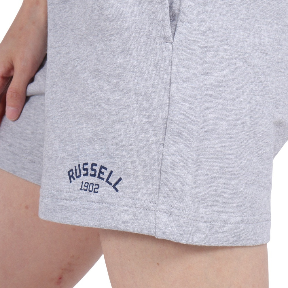 ラッセル（RUSSELL）（レディース）裏毛ショートパンツ RBL24S1007 MGRY