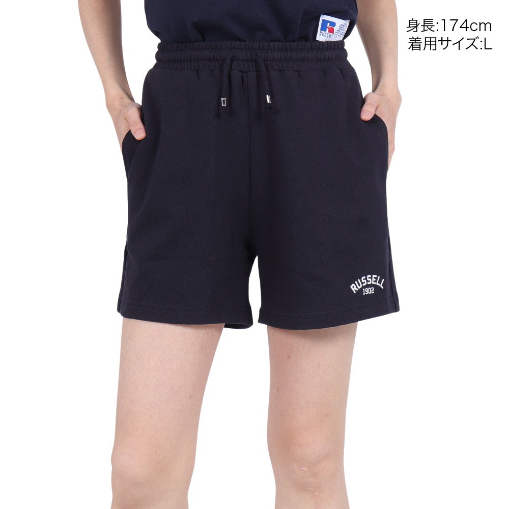 ラッセル（RUSSELL）（レディース）裏毛ショートパンツ RBL24S1007 NVY