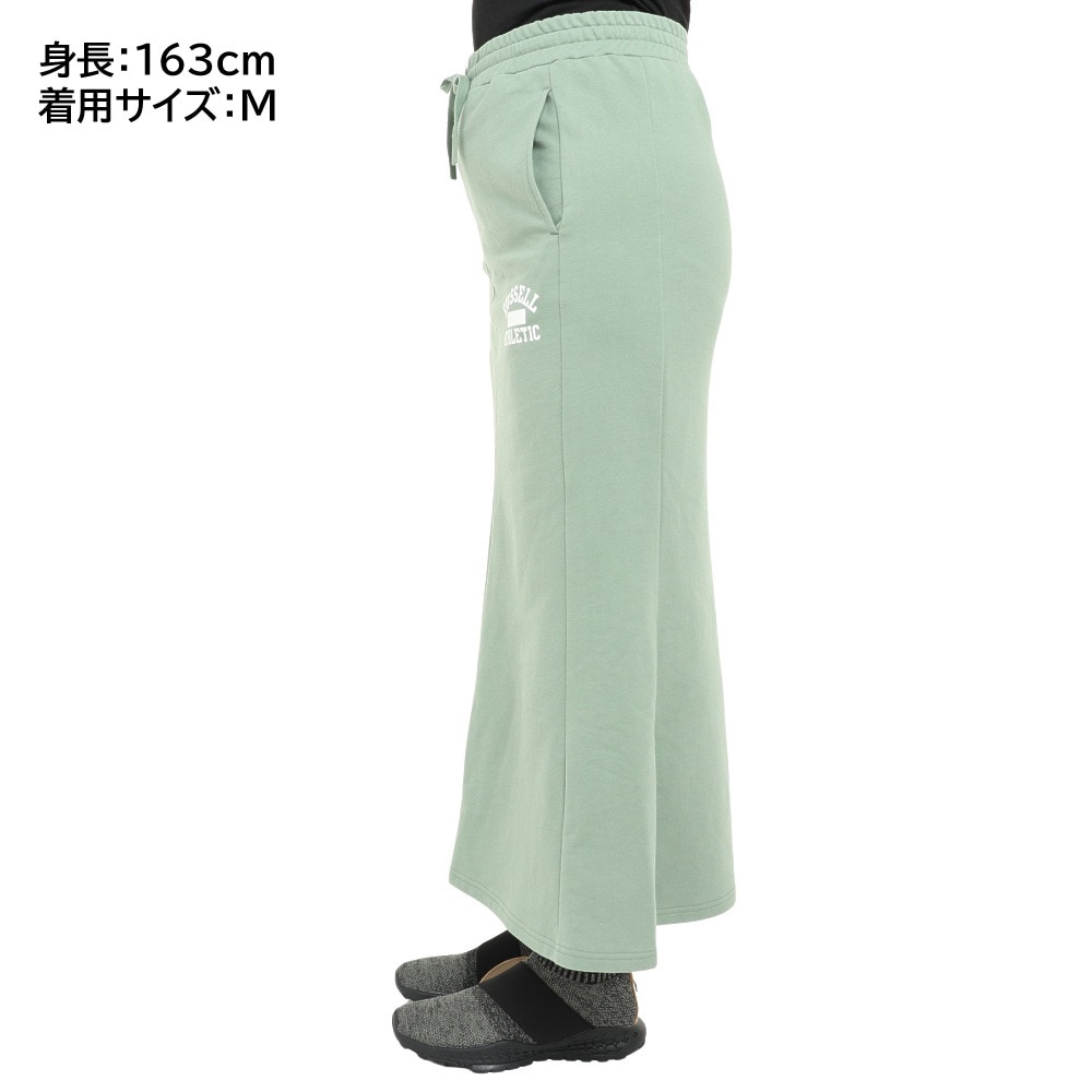 ラッセル（RUSSELL）（レディース）スウェット マーメイドロングスカート RBL23S1006 GRN
