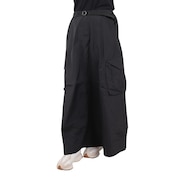 (レディース)ポリエステルカーゴスカート 241AN2SK002 BLK F