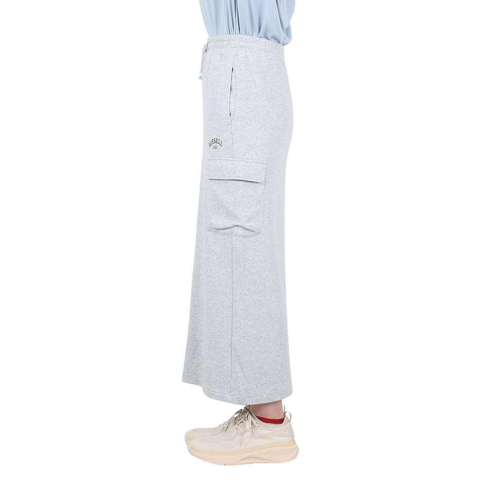 ラッセル（RUSSELL）（レディース）裏毛 カーゴスカート RBL24S1006 MGRY
