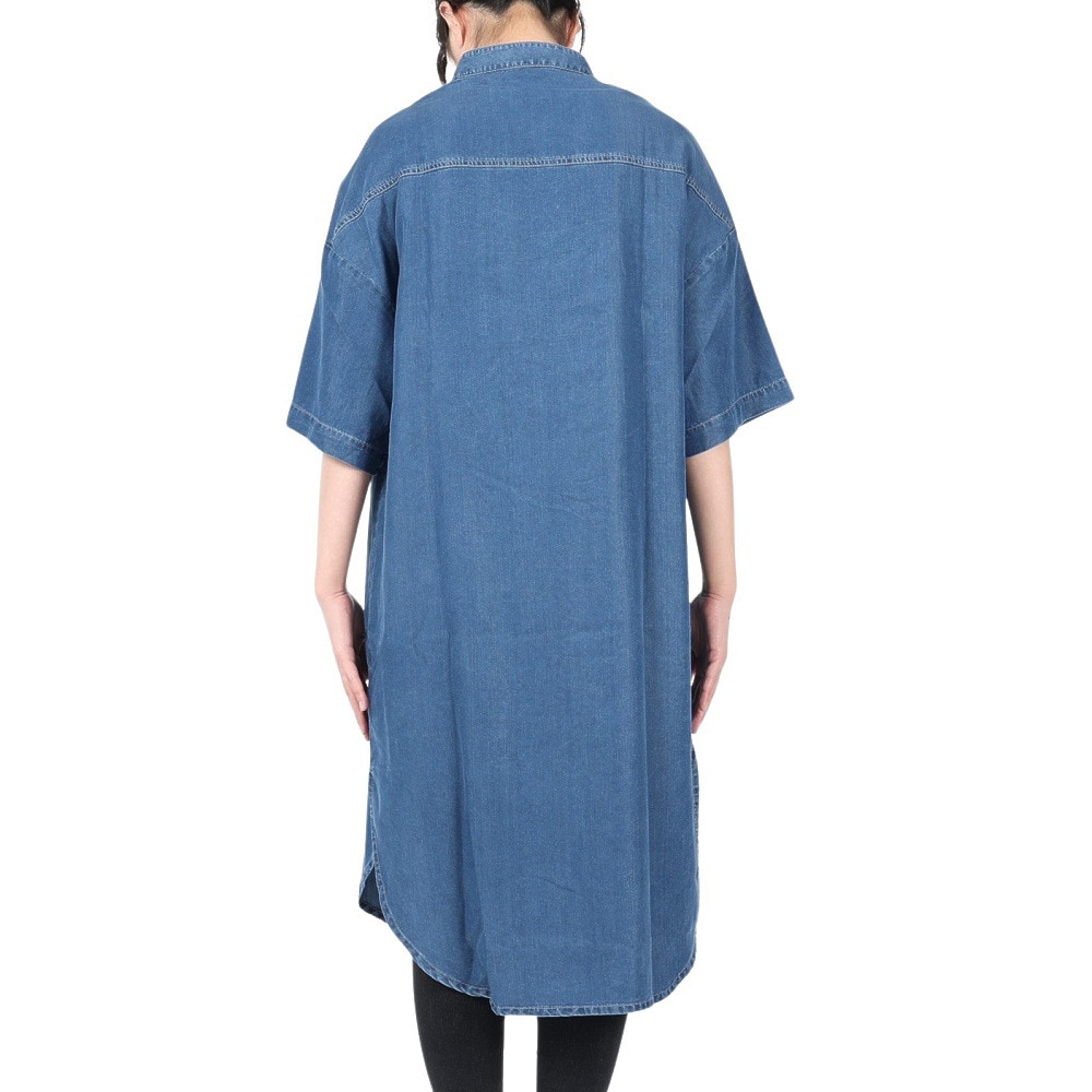 WHEART（WHEART）（レディース）デニムシャツワンピース W-6034
