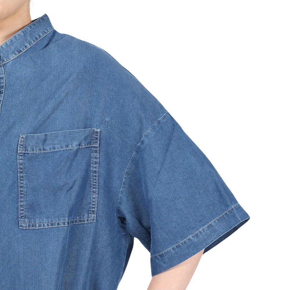 WHEART（WHEART）（レディース）デニムシャツワンピース W-6034