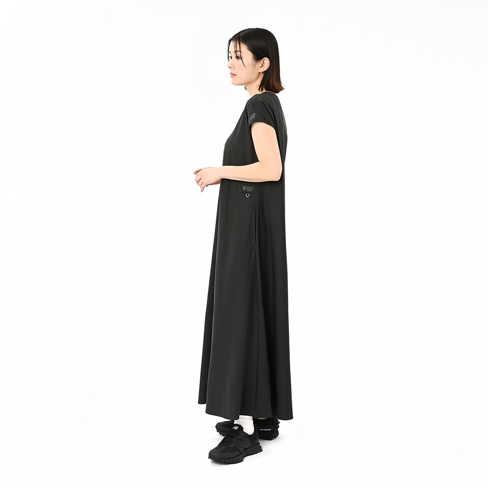 ニューバランス（new balance）（レディース）スリーブレスイージーワンピース AWD55108BLK