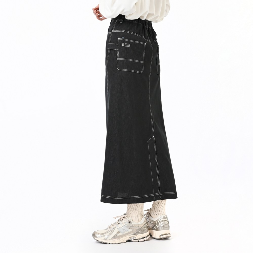 ニューバランス（new balance）（レディース）ODジャージデニムスカート AWK55650CTR