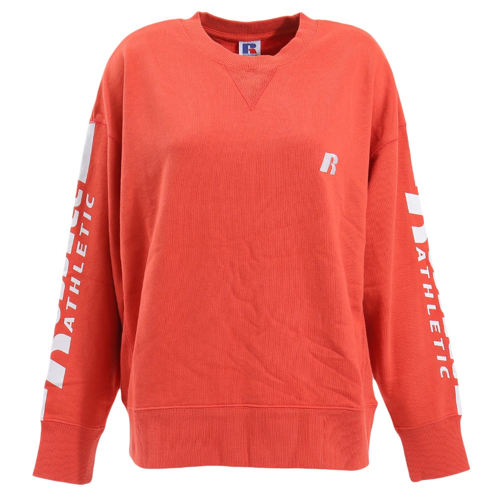 スウェット トレーナー レディース 長袖 NB crew print RBL19F1001 ORG オンライン価格