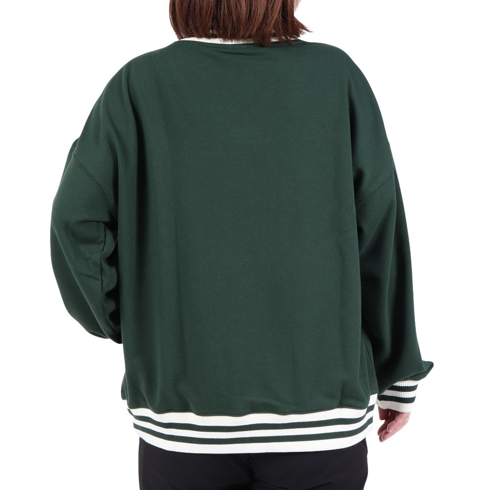 ラッセル（RUSSELL）（レディース）Vネックライン リブスウェット Wide RBL23F1001 GRN