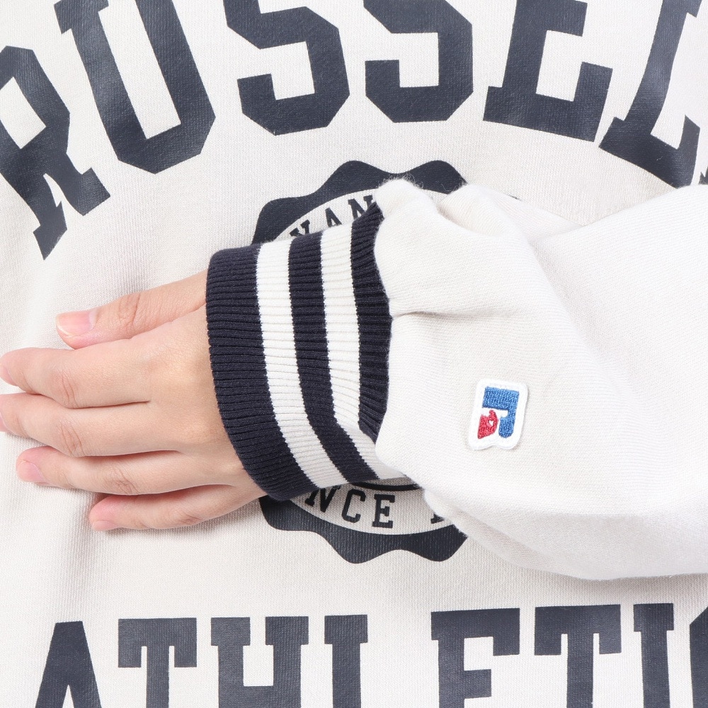 ラッセル（RUSSELL）（レディース）トレーナー Vネックライン Rib SW Wide RBL23F1001 LGRY