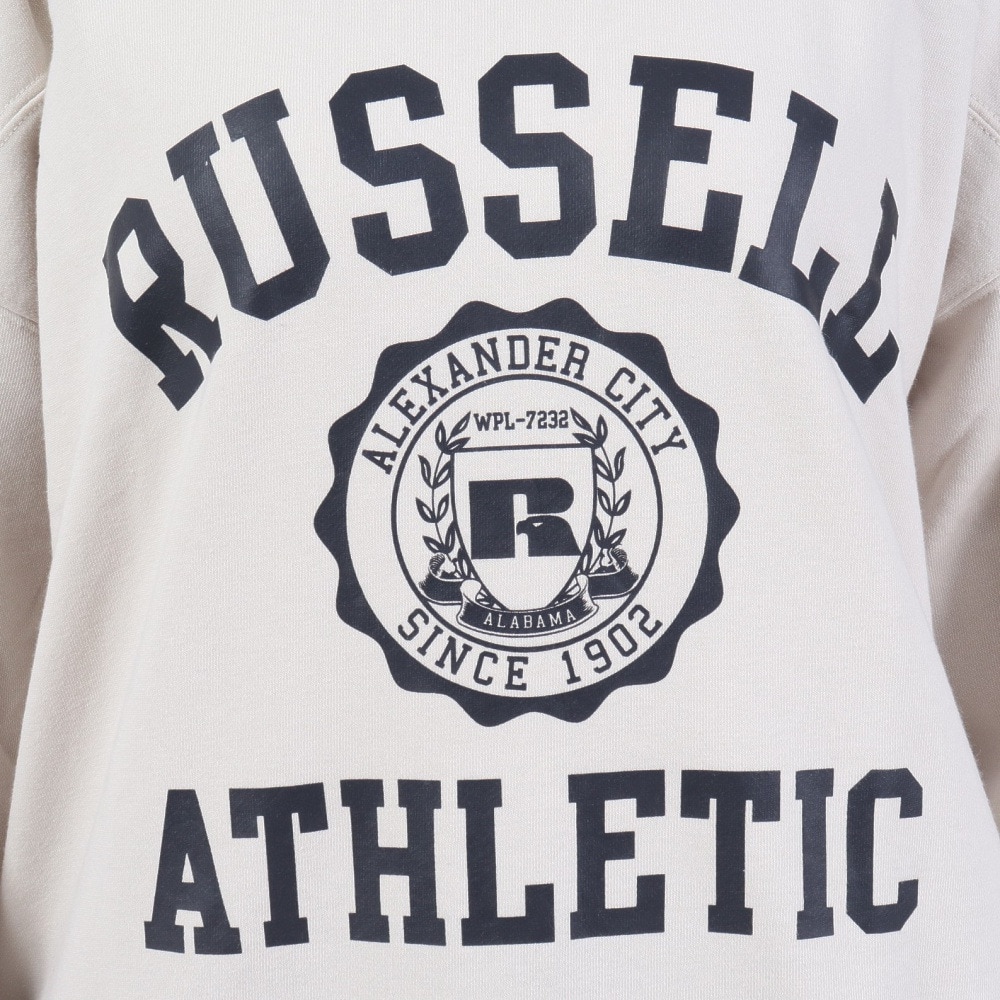 ラッセル（RUSSELL）（レディース）トレーナー Vネックライン Rib SW Wide RBL23F1001 LGRY