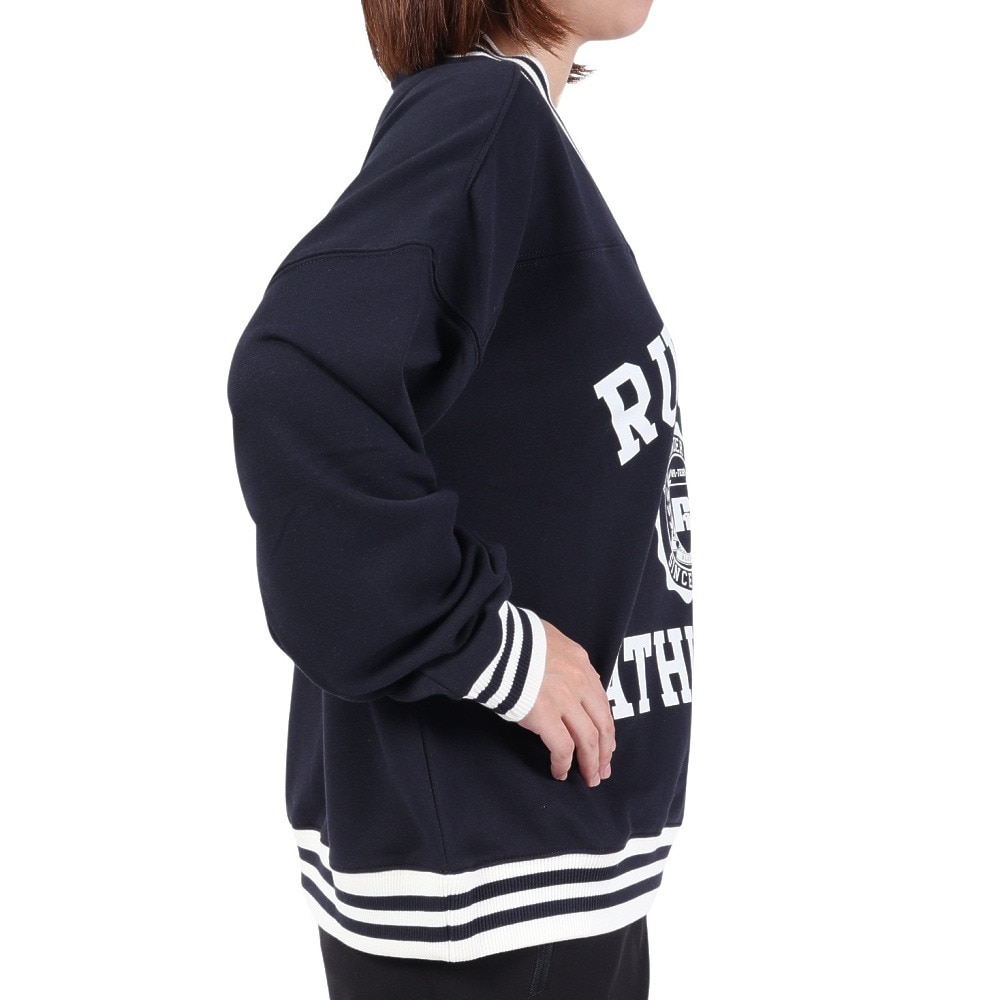 ラッセル（RUSSELL）（レディース）Vネックライン リブスウェット Wide RBL23F1001 NVY
