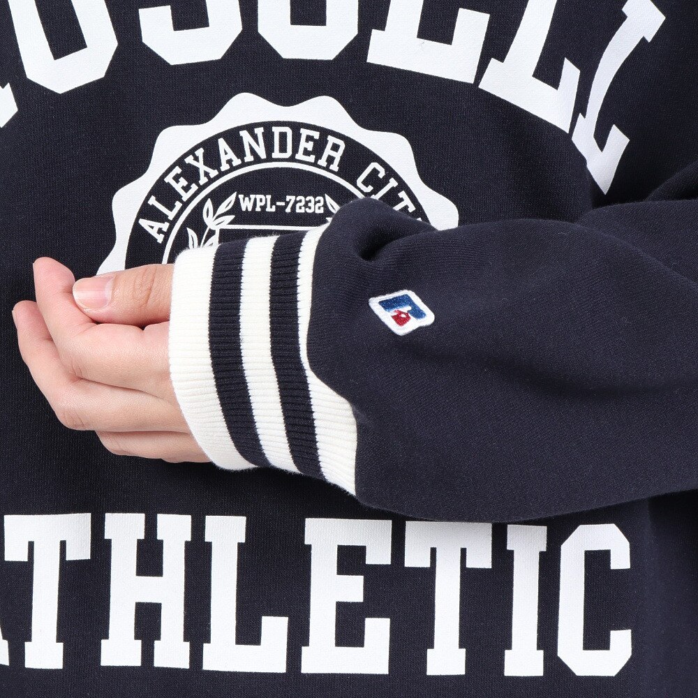 ラッセル（RUSSELL）（レディース）Vネックライン リブスウェット Wide RBL23F1001 NVY