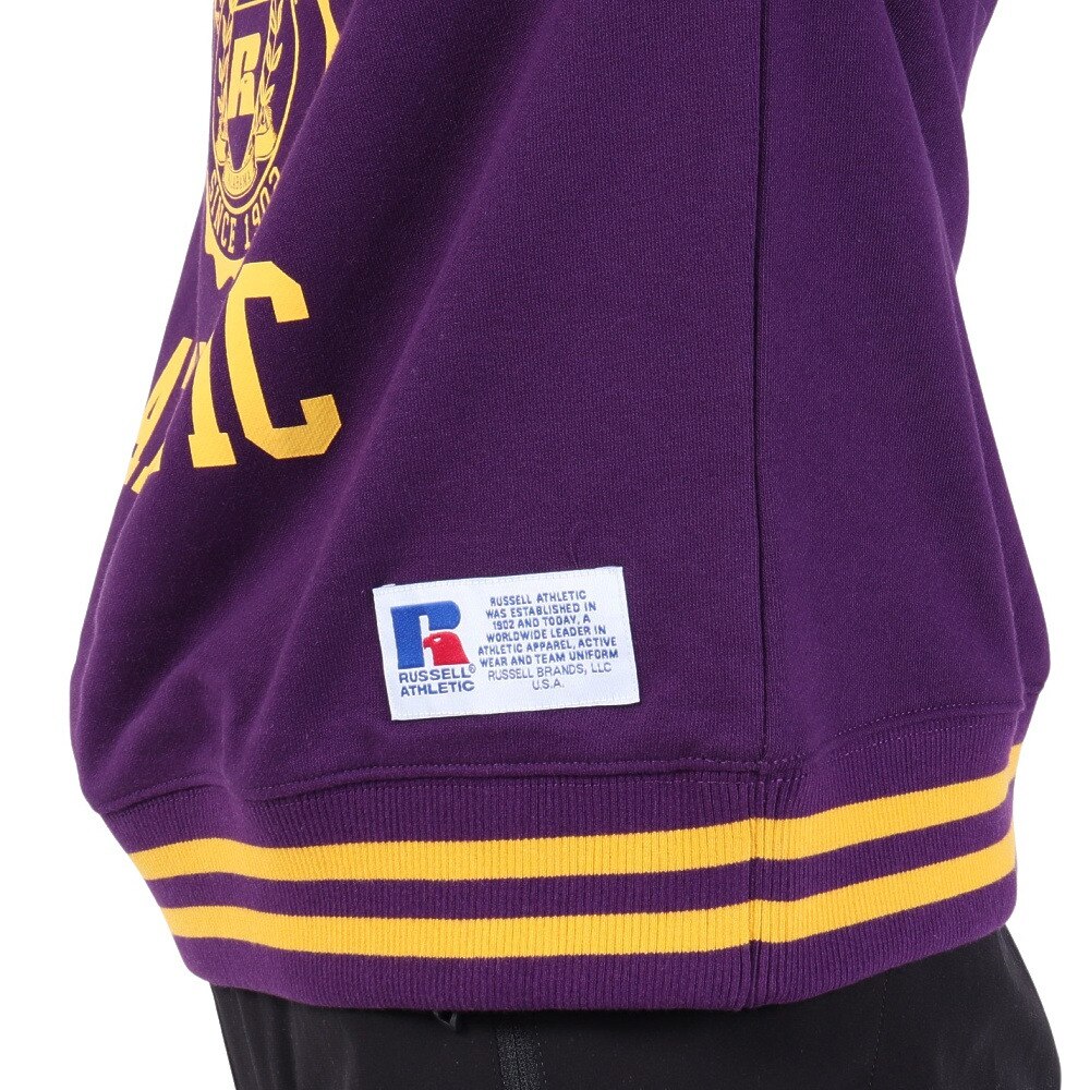 ラッセル（RUSSELL）（レディース）Vネックライン リブスウェット Wide RBL23F1001 PUL