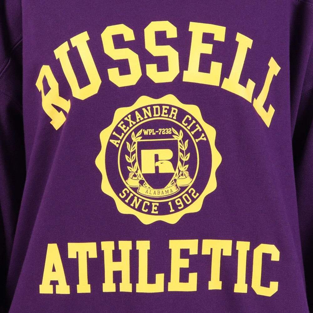 ラッセル（RUSSELL）（レディース）Vネックライン リブスウェット Wide RBL23F1001 PUL