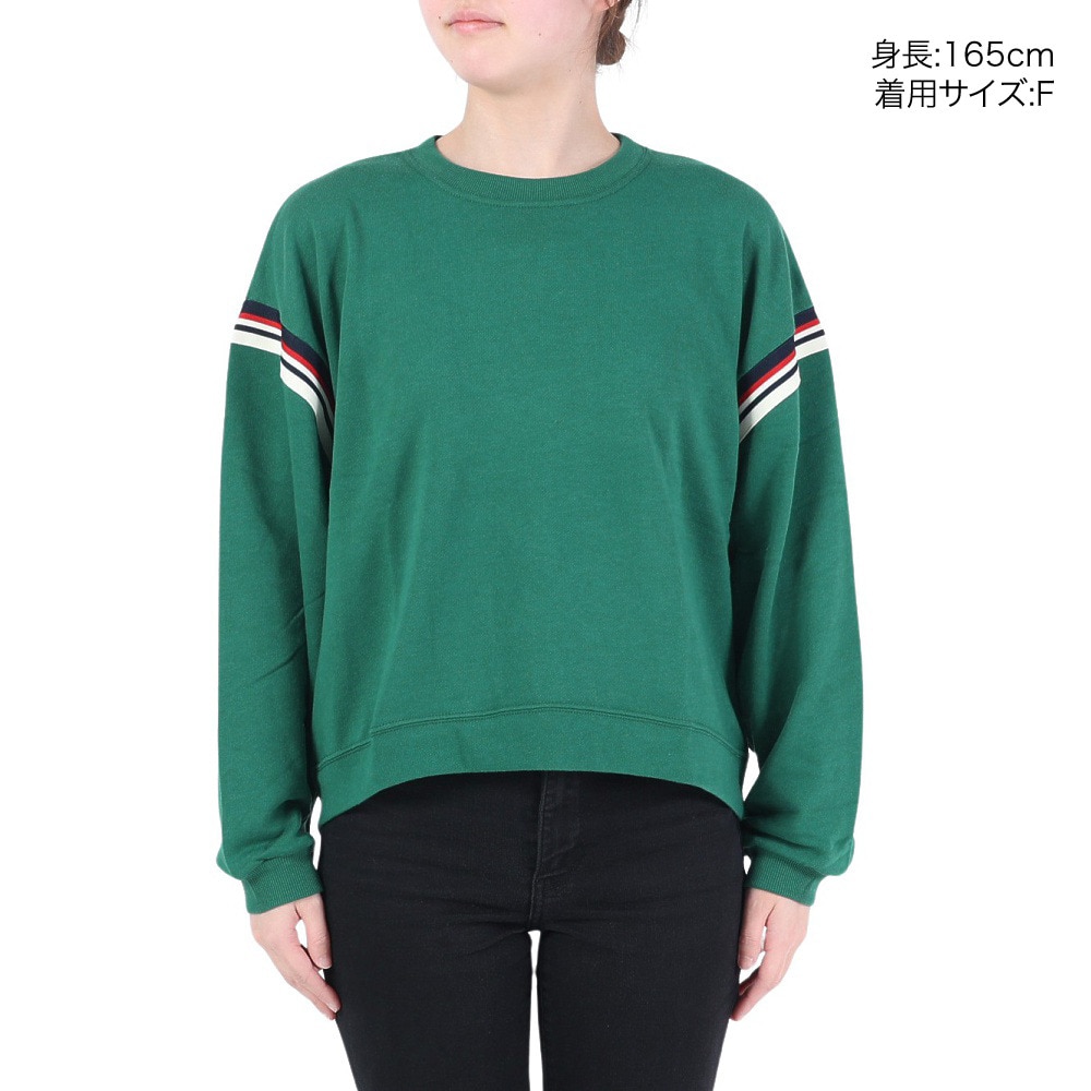 MYKA（MYKA）（レディース）配色テープ プルオーバー 23320003GR