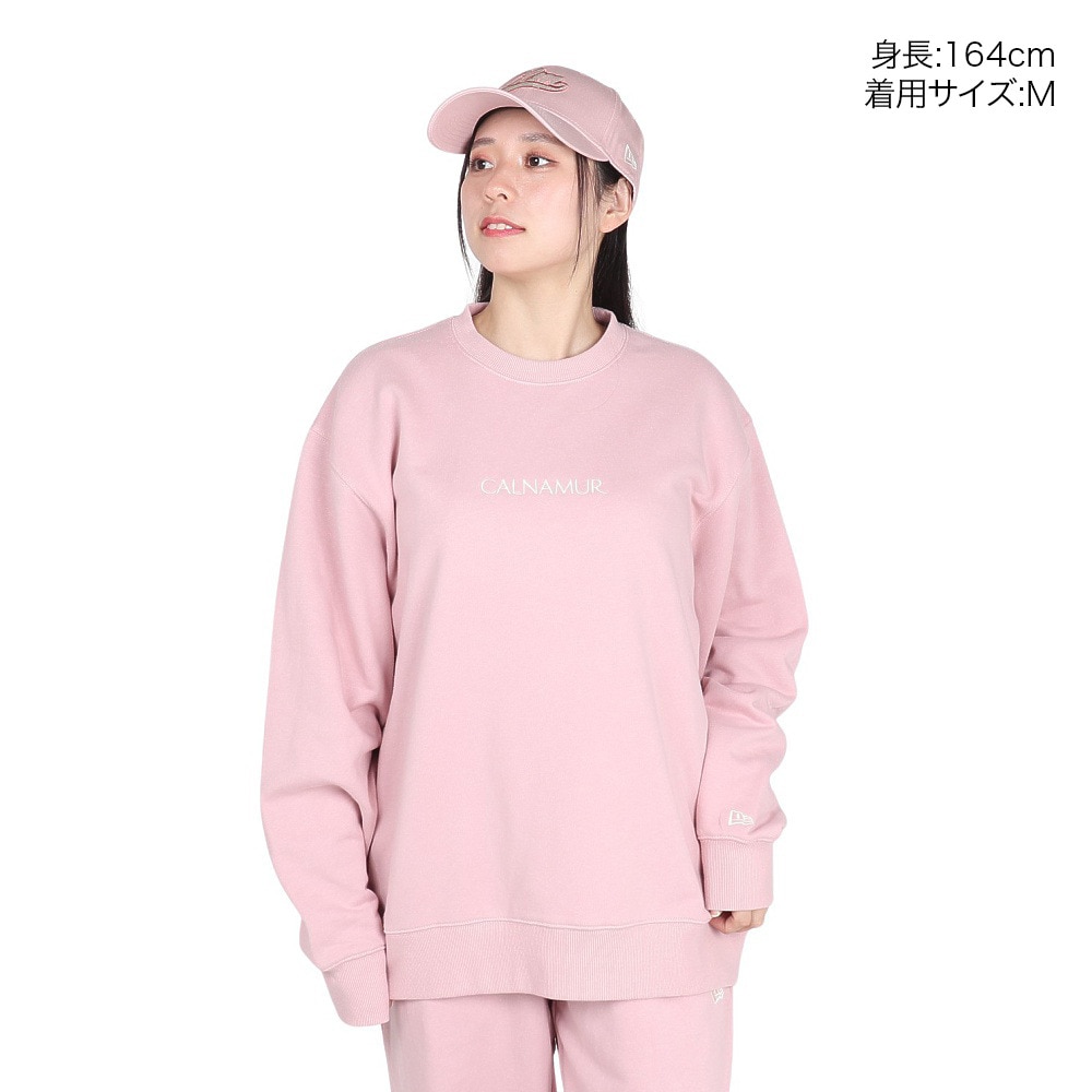 ニューエラ（NEW ERA）（レディース）裏毛 オーバーサイズド スウェットクルーネック CALNAMUR カルナムール 14349045
