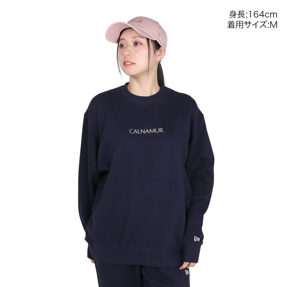 ニューエラ（NEW ERA）（レディース）裏毛 オーバーサイズド スウェットクルーネック CALNAMUR カルナムール 14349046