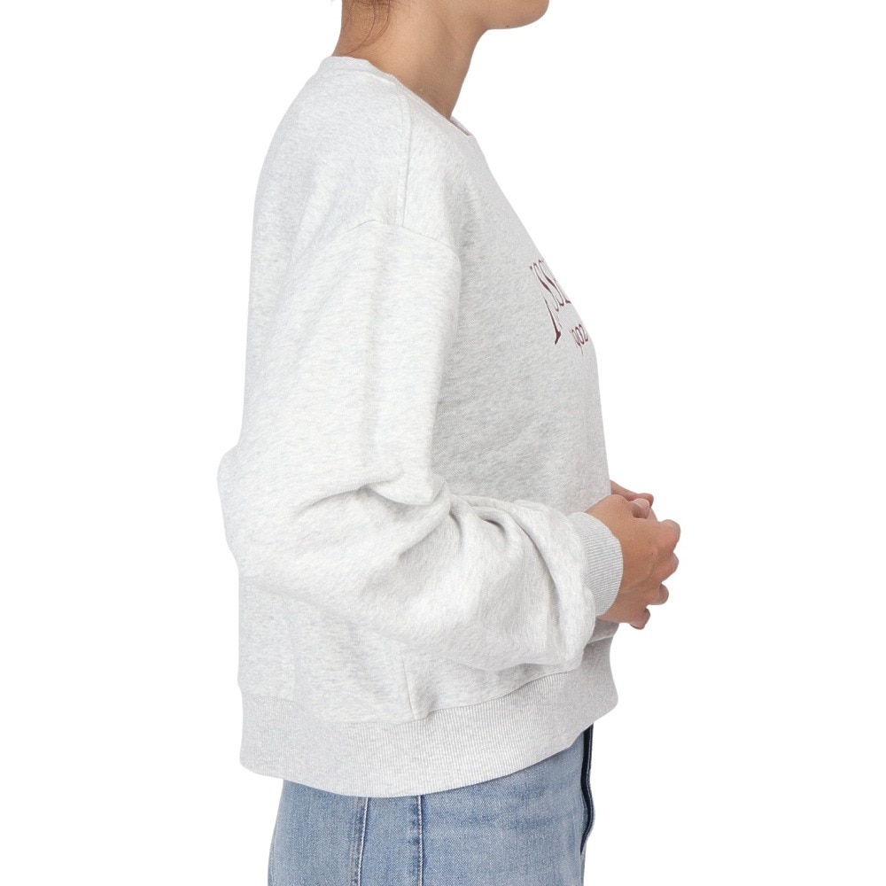 ラッセル（RUSSELL）（レディース）HighCO ショート丈 カレッジ スウェットシャツ RBL24F1001 MGRY