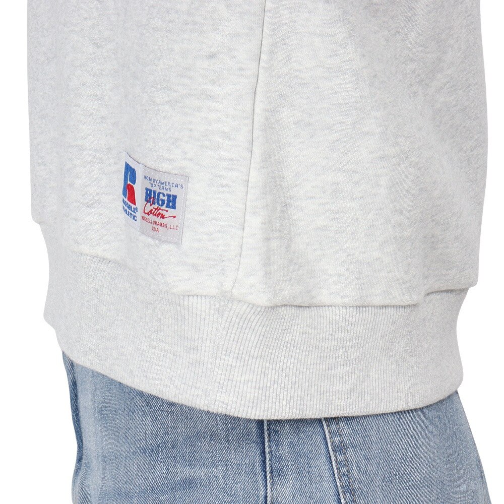 ラッセル（RUSSELL）（レディース）HighCO ショート丈 カレッジ スウェットシャツ RBL24F1001 MGRY