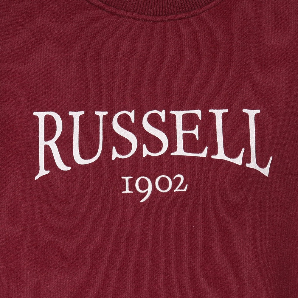 ラッセル（RUSSELL）（レディース）HighCO ショート丈 カレッジ スウェットシャツ RBL24F1001 WIN