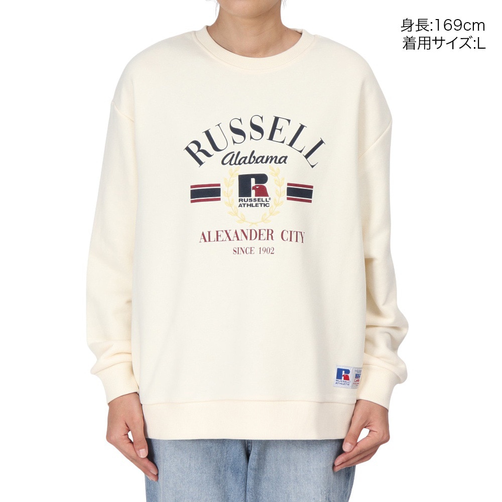 ラッセル（RUSSELL）（レディース）HighCotton レトロ風 スウェットシャツ RBL24F1002 IVR