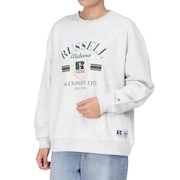 (レディース)HighCotton レトロ風 スウェットシャツ RBL24F1002 MGRY