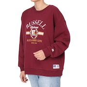 (レディース)HighCotton レトロ風 スウェットシャツ RBL24F1002 WIN