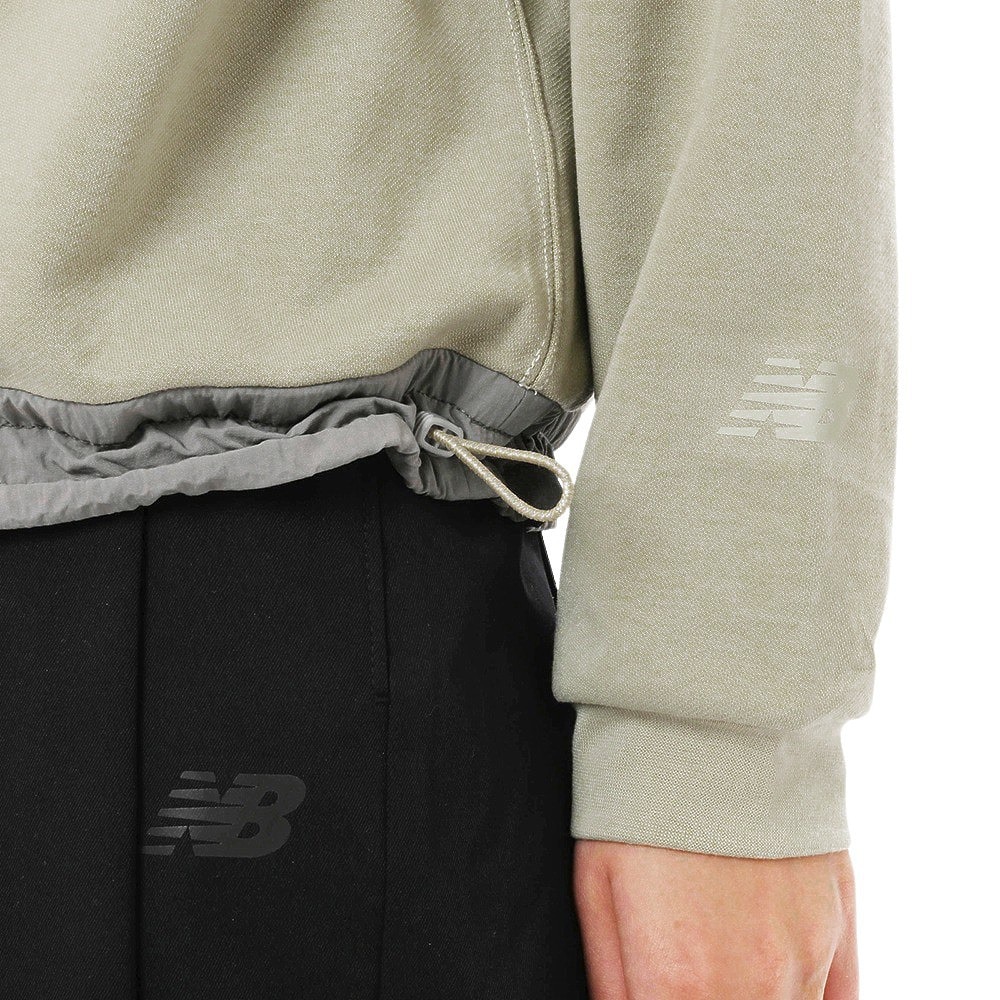 ニューバランス（new balance）（レディース）OUTDOOR ライトスウェットプルオーバー AWT45741OVN