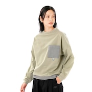 (レディース)OUTDOOR ライトスウェットプルオーバー AWT45741OVN
