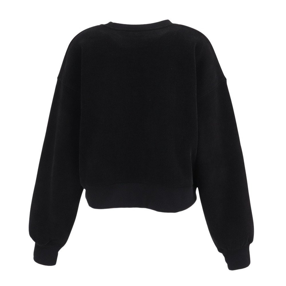 リーフ（REEF）（レディース）ニット フリース CROPPED クルー トレーナー RFSWL2504-BLK