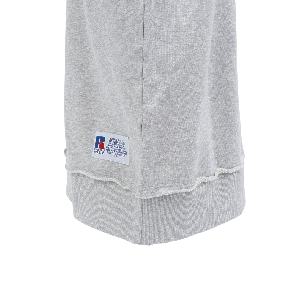 ラッセル（RUSSELL）（レディース）C100 チュニック クルーネック スウェットシャツ RBL25F0001 MGRY