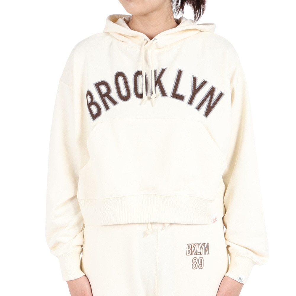 ヤックパック（YAK PAK）（レディース）BKLN ワッペンプルパーカー L3710002-05 IVO