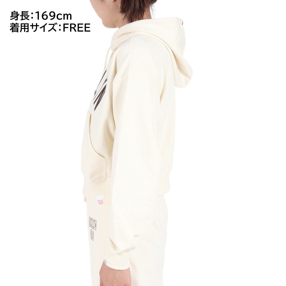 ヤックパック（YAK PAK）（レディース）BKLN ワッペンプルパーカー L3710002-05 IVO