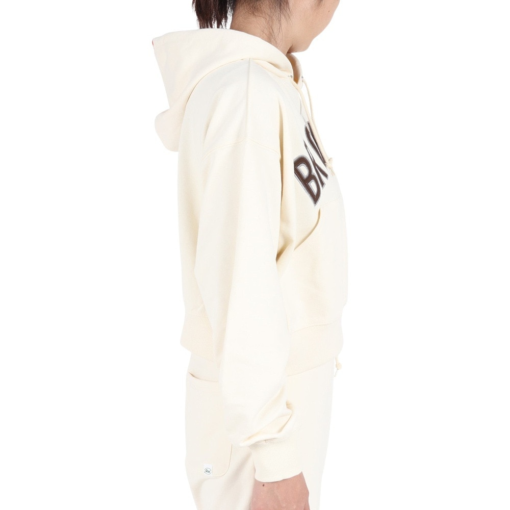 ヤックパック（YAK PAK）（レディース）BKLN ワッペンプルパーカー L3710002-05 IVO
