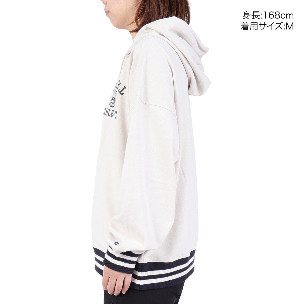 ラッセル（RUSSELL）（レディース）FullZip Line Rib フーディ RBL23F1002 LGRY